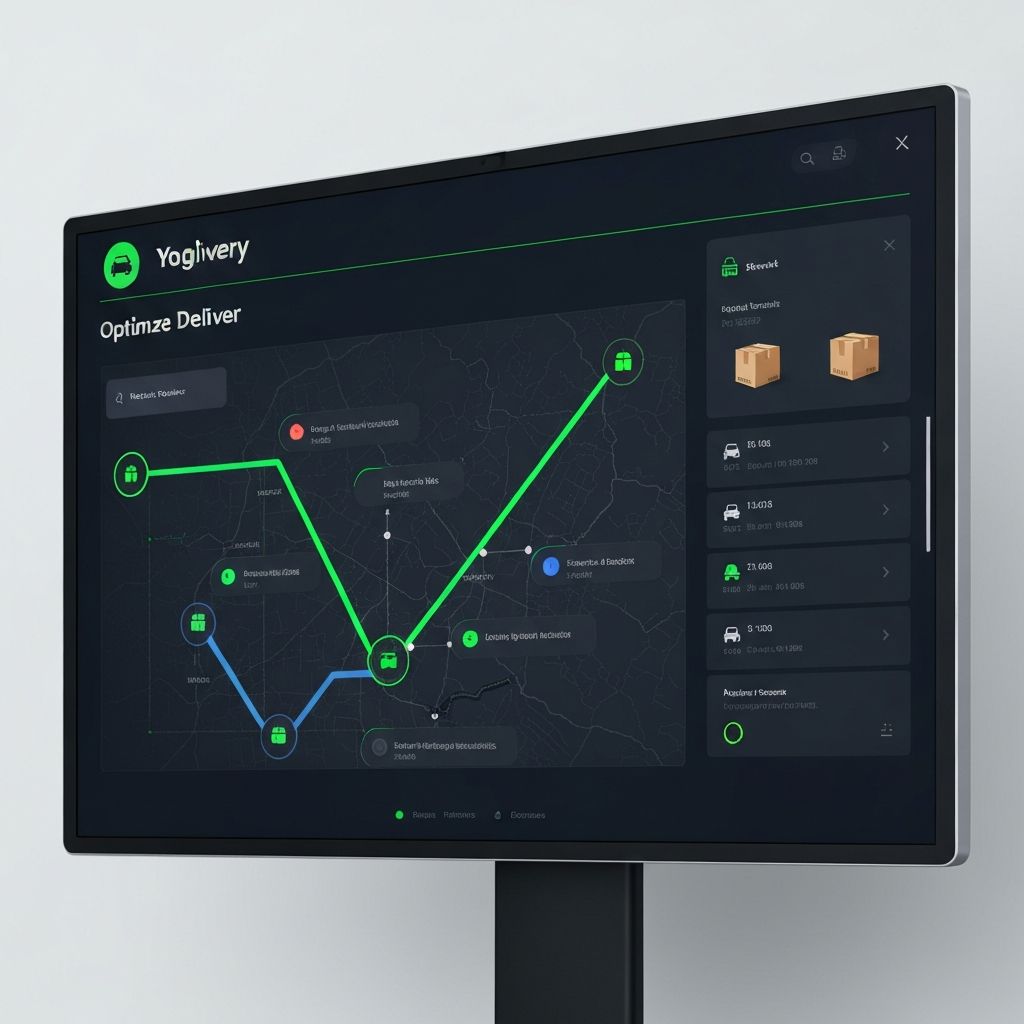 Dashboard de tecnologia logistica de Karri mostrando rutas y tracking en tiempo real